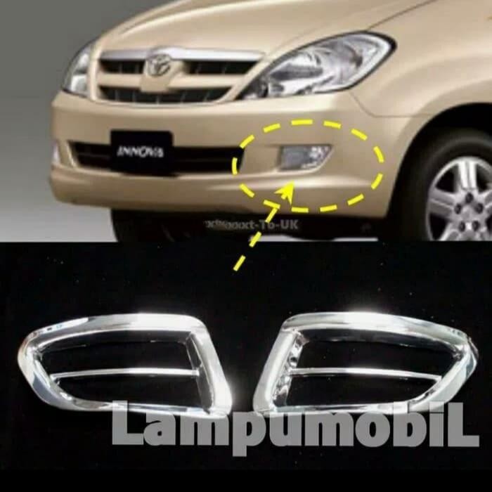 cover ring fog lamp Toyota Innova old/ tutup fog lamp Toyota Innova la
