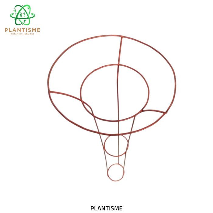 Wrelle Tower Planter Pergola Besi Media Tanam Rambatan Vertikal Penyangga Kokoh & Stylish untuk