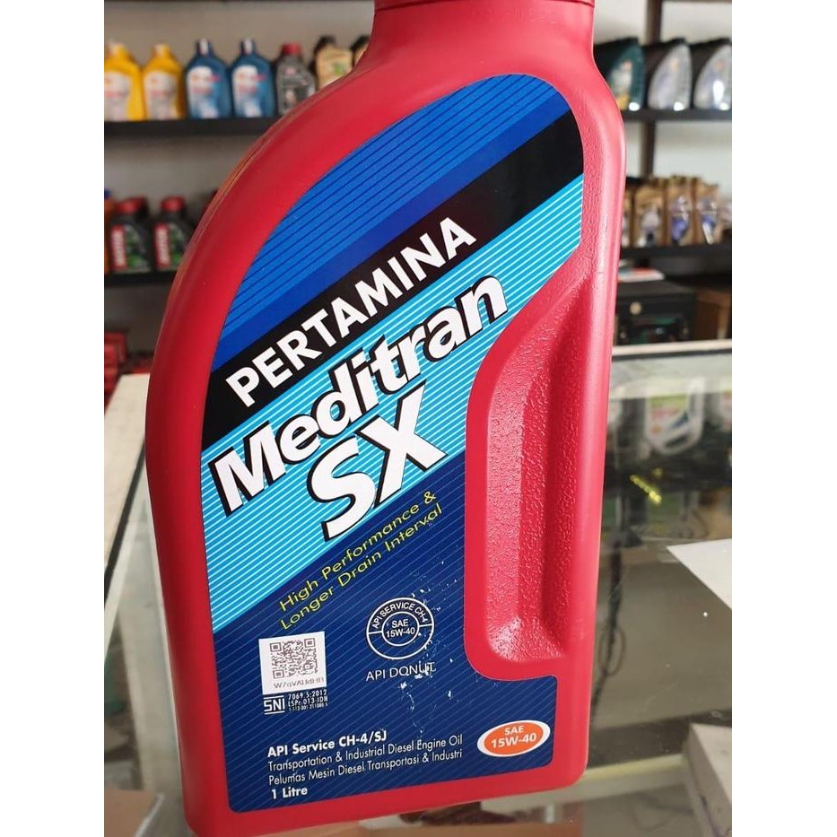 Oli Diesel Pertamina Meditran SX 15W-40 1 liter Original