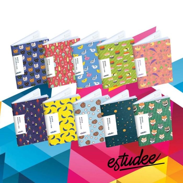 

Estudee Buku Tulis F B5 Fancy Pattern Isi 10