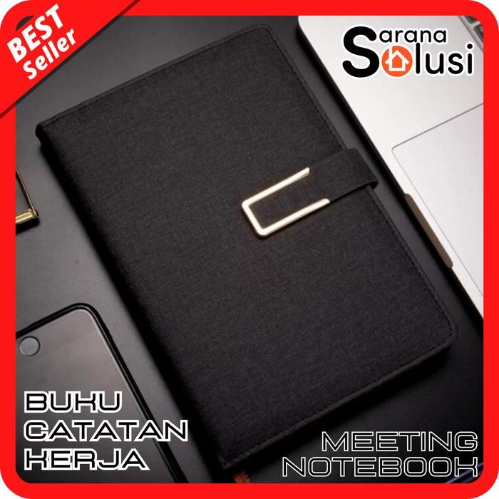 

tersedia buku catatan meeting kulit a5 - desain elegan & profesional