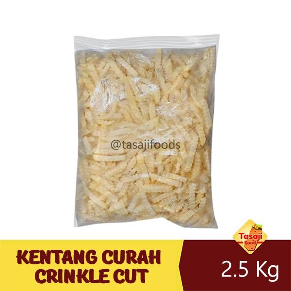 

Diskon! Promo Kentang Crinkle Cut Aviko 2.5Kg Frozen Potato Beku Siap Goreng