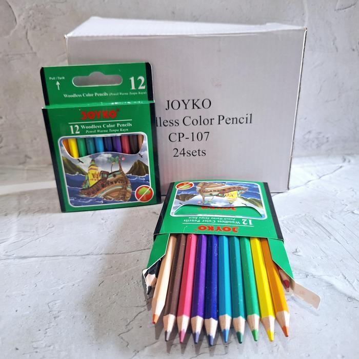 

Pensil Warna Joyko CP-107 12 W Pendek