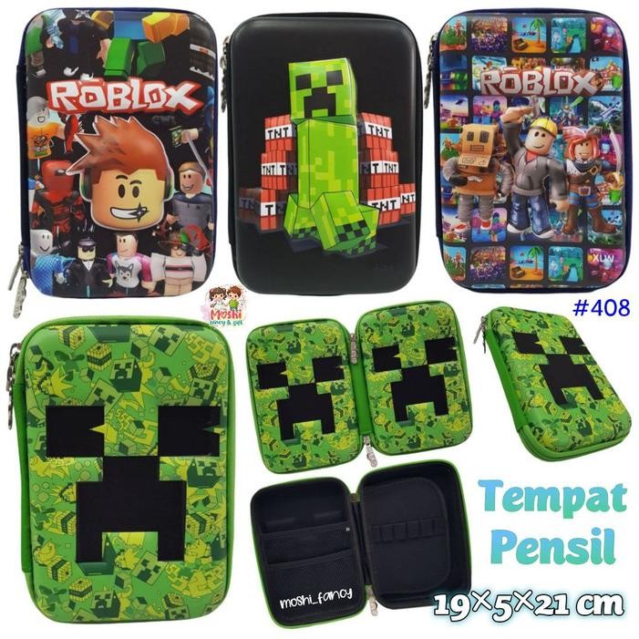 

Tempat Pensil Motif Minecraft Dan Roblox / Alat Tulis Roblox / Stationary Minecraft Dan Roblox /