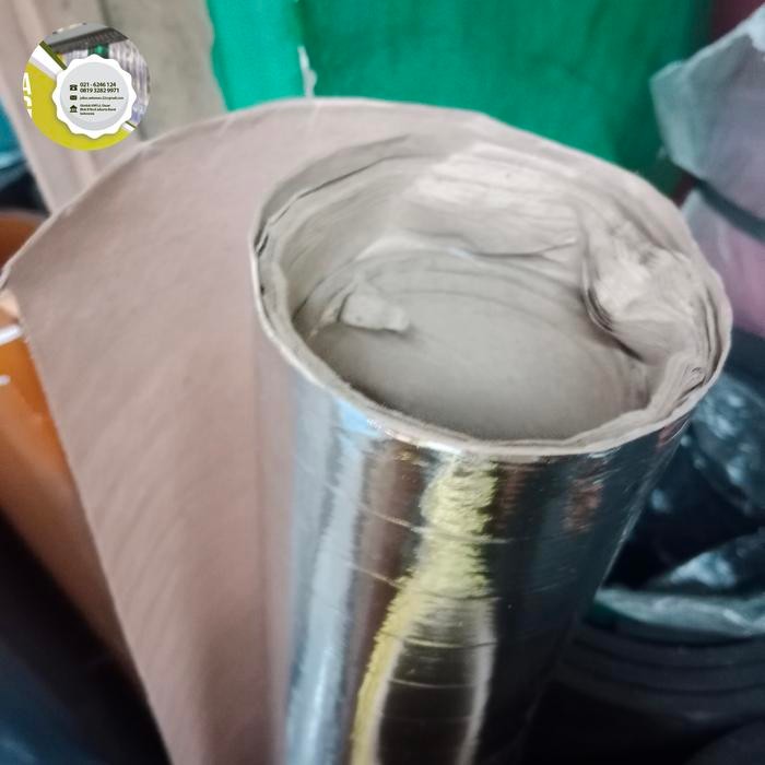 Alumunium Foil Atap Roll Double Benang / Double Side Dua Sisi