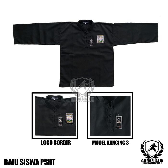 SAKRAL PSHT / BAJU / SERAGAM / SAKRAL SISWA PSHT TERBARU MODEL KANCING BENIK 3