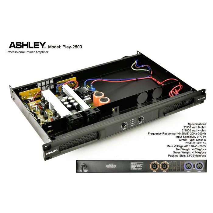 power ashley play 2500 play2500