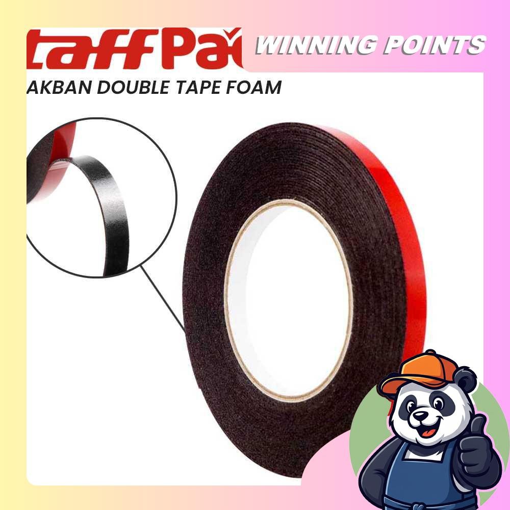 

Lakban Busa Double Tape Foam 10M