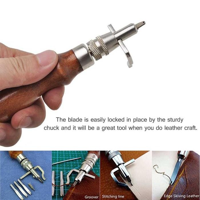 

Alat Potong Jahit Ukir Kerajinan Kulit Leather Craft Diy Pengrajjin