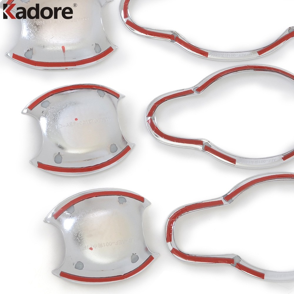 IMPORT FOR TOYOTA ALPHARD VELLFIRE 2016 2017 2018 CHROME SIDE DOOR HANDLE BOWL COVER TRIM DECORATION