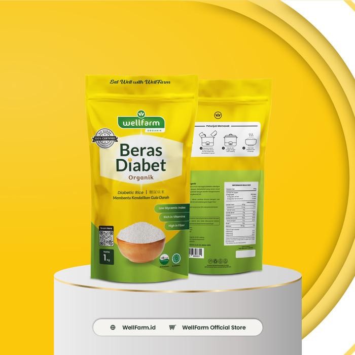 

Sale terbaru Beras Diabetes Organik Wellfarm 2Kg, Halal dan Tersertifikasi Ready