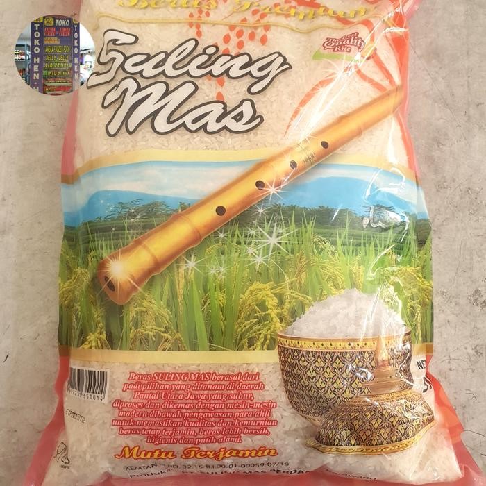 

New Beras Setra Ramos Premium Pulen Cap Suling Mas 5kg Ready