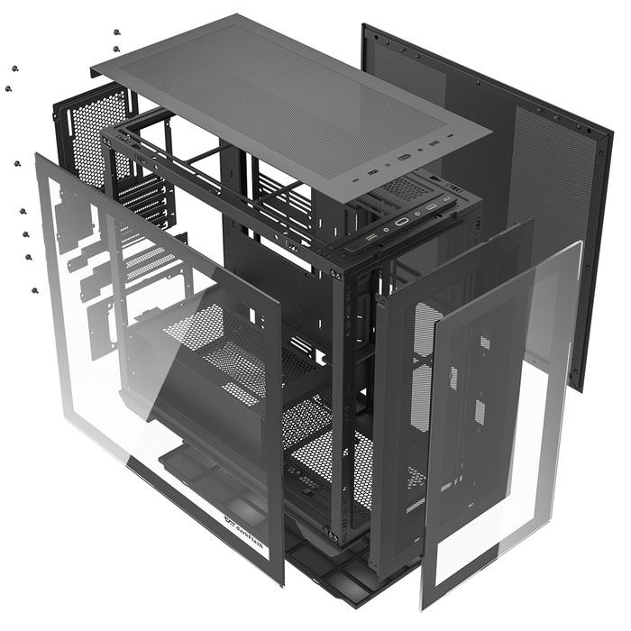 DARKFLASH DLX4000 MESH EATX PC CASING [NO FAN]