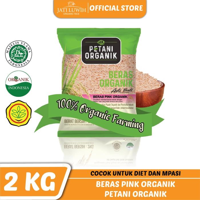 

Terbaru Beras Pink Petani Organik 2kg - 100% Bebas Pestisida & Kimia - Cocok Untuk Diet & Mpasi -