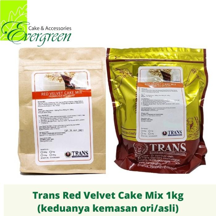 

Promo Terlaris Red Velvet Premix Trans netto 1KG Ready