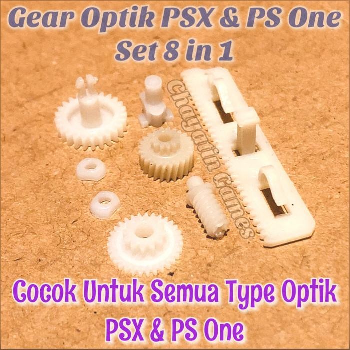 GEAR OPTIK PSX & PS ONE ( PER SET SESUAI FOTO )