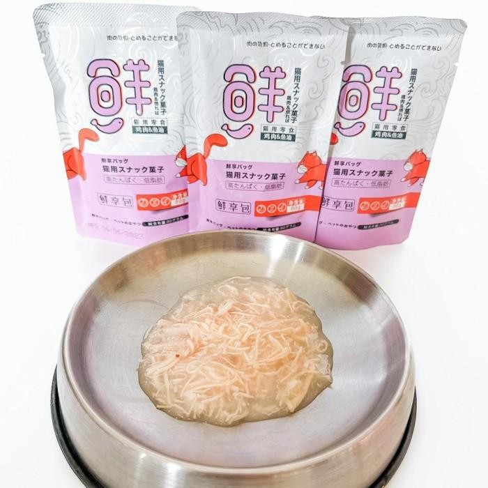 

(Allthebest) Komi Komi Wetfood Dengan Kaldu dan Daging asli Makanan Kucing Pouch