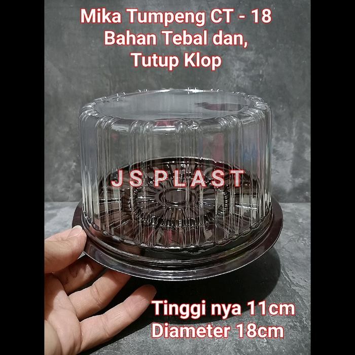 BAKE (Isi 10Set) Mika Ct 18 Tumpeng Mini / Mika Tumpeng Mini Ukuran 18 - Mika Kue Bolu