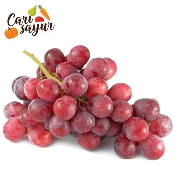 

ASLI CARI SAYUR - Anggur Merah Tanpa Biji [1 kg/pack] READY STOCK
