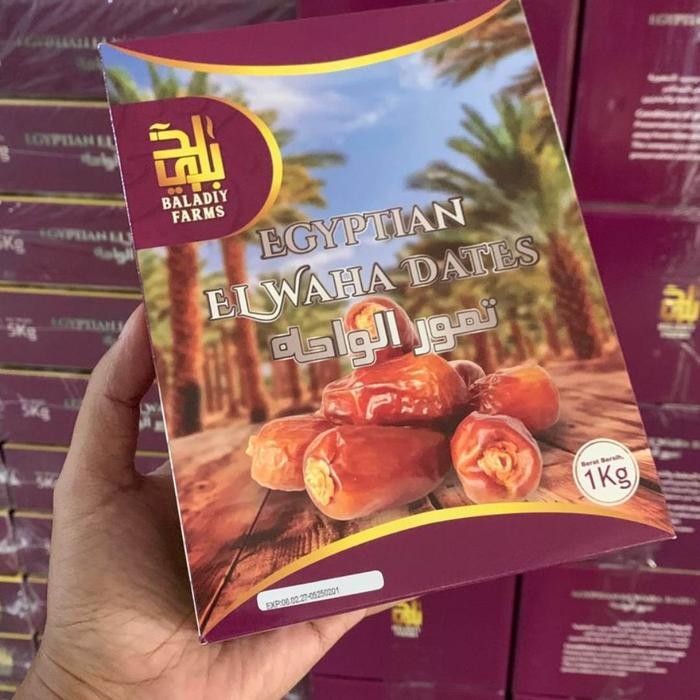 

TERLARIS Kurma Mesir El Waha Lembut dan Manis Alami 1Kg dan 5Kg READY STOCK