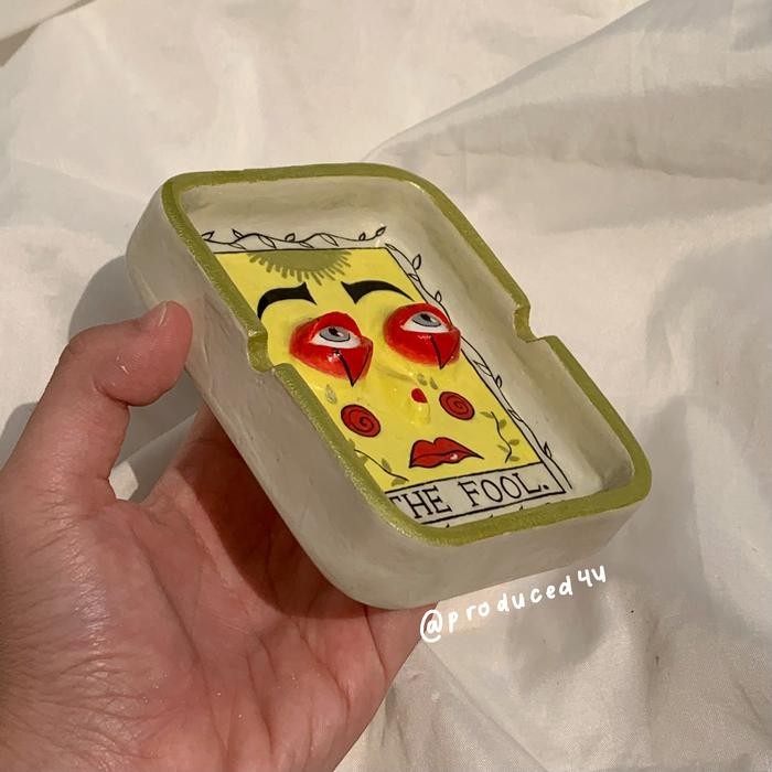 THE FOOL Ashtray // Asbak Clay