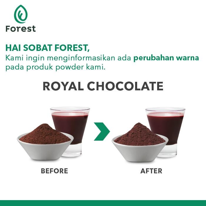 

BUBUK MINUMAN ROYAL CHOCOLATE POWDER 1000 G - FOREST BUBBLE DRINK