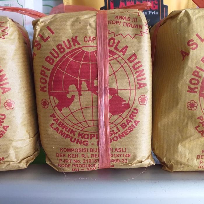 

KOPI BOLA DUNIA LAMPUNG(250GR)
