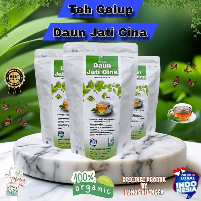 

[BISA COD]-DAUN JATI CINA TEH CELUP