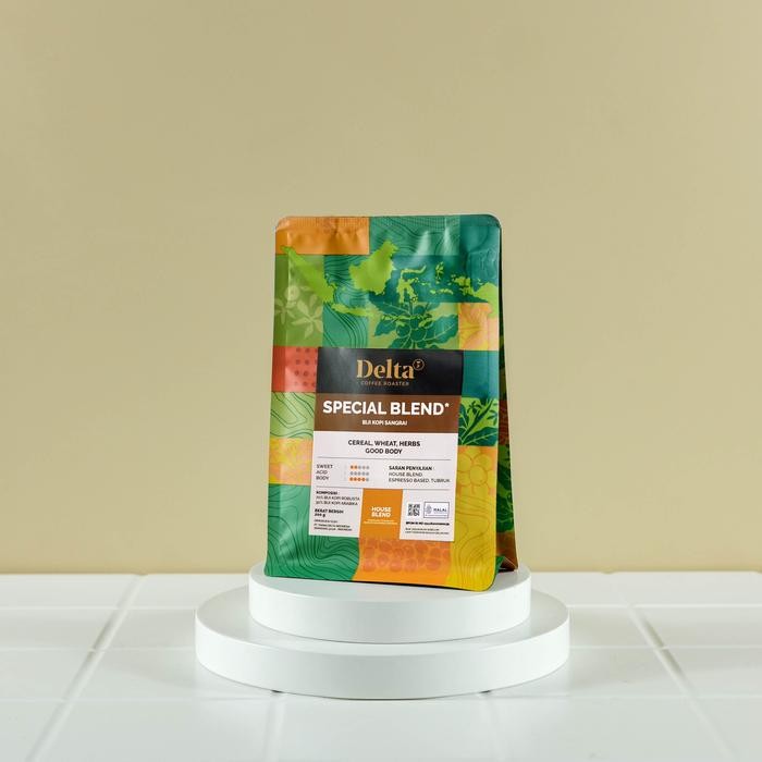 

DELTA COFFEE - SPECIAL HOUSE BLEND MEDIUM TO DARK 200G