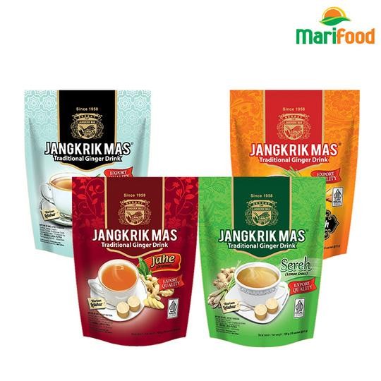 SERBAT JAHE CAP JANGKRIK MAS - MINUMAN JAHE TRADISIONAL DALAM BENTUK KAPSUL