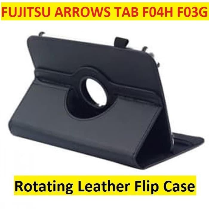 Promo Fujitsu Arrows F03G F04H 10.5 Inch Tablet Flip Cover Leather Case
