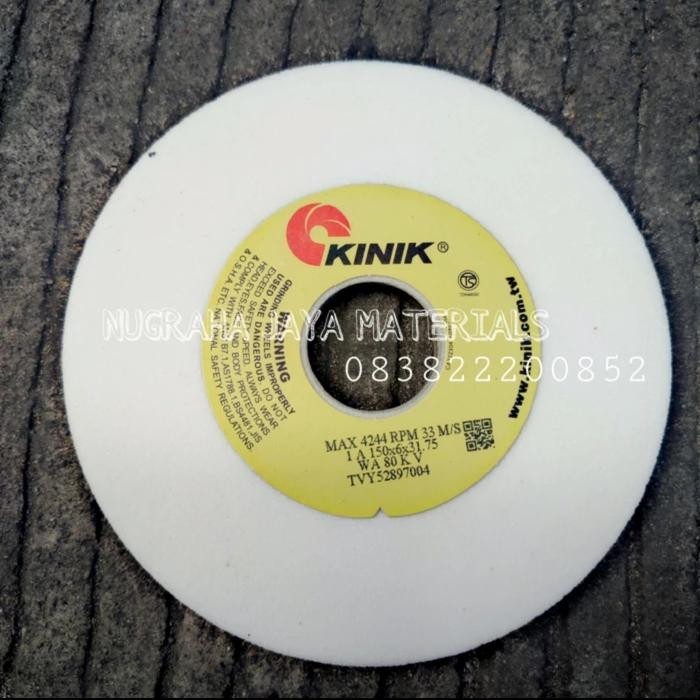 Hemat Batu Gerinda Kinik 150 X 6 X 31.75 Mm Mata Batu Gerinda Poles Asah