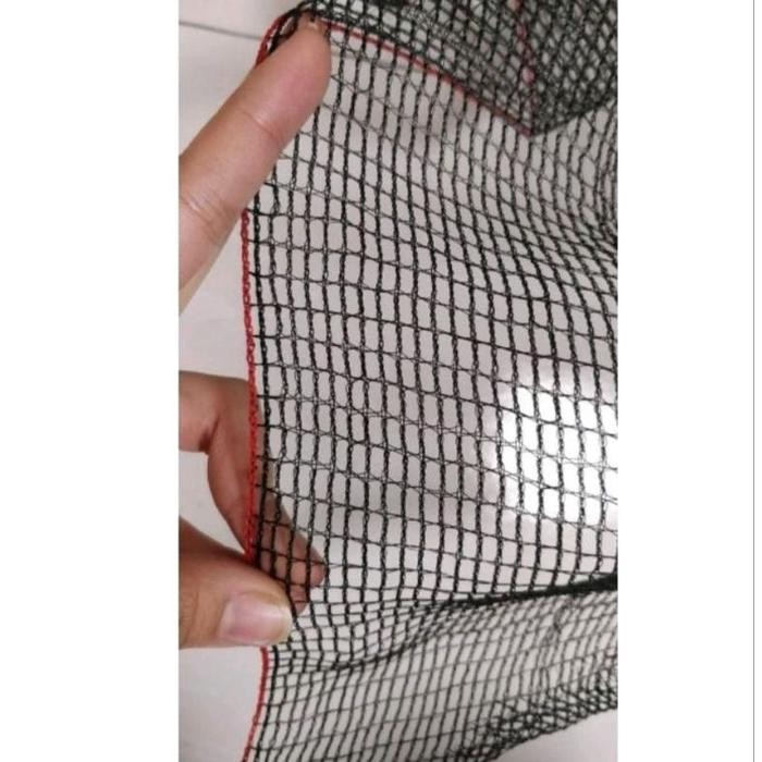 JARING WARING RK RAJUTAN DOBLE ANTI GESER PANJANG 50 MTR X LEBAR 120 CM UNTUK KERAMBA IKAN.
