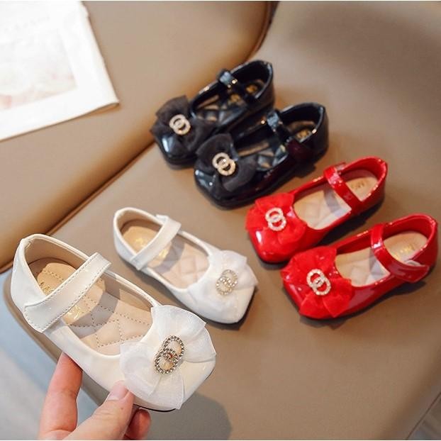Homyped - Sepatu Pesta Anak Glossy / Sepatu Flats Anak Perempuan