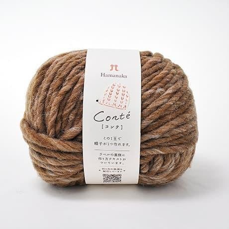 Conte benang rajut wool Hamanaka jepang bulky