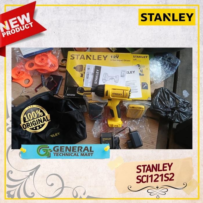 Mantab Cordless Impact Driver /Bor Obeng Sci121S2 Stanley