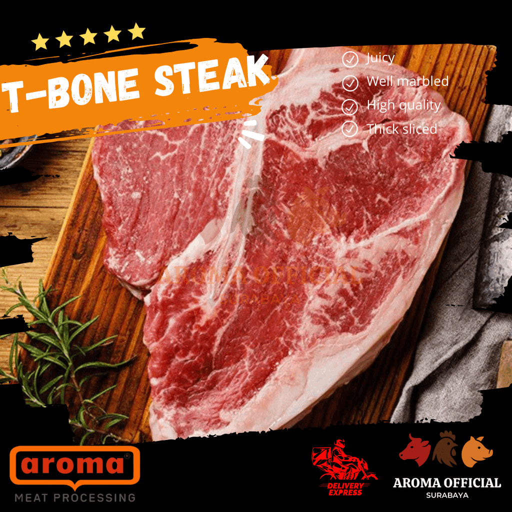 

AROMA T-Bone Steak (400 g) HALAL Frozen