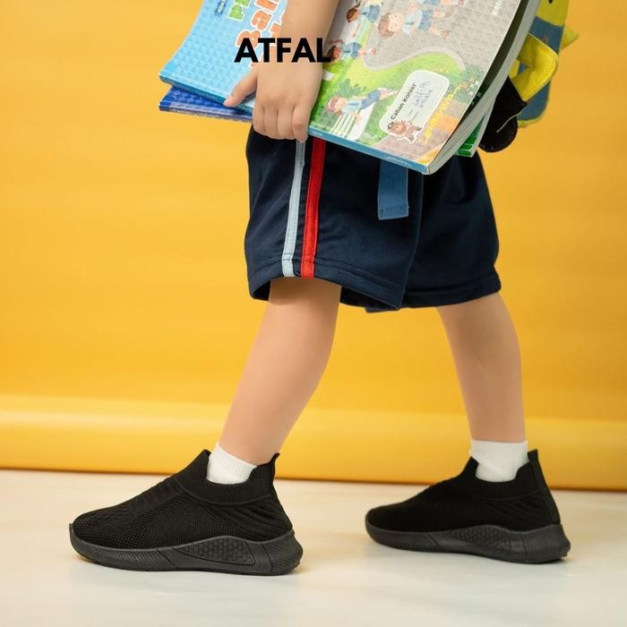 Homyped - 25-40 Sepatu Anak Remaja Dewasa Desain Simpel Praktis Elastis Lentur Nyaman Bahan Rajut