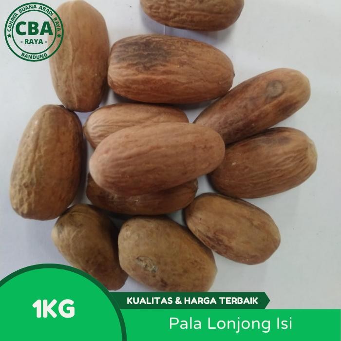 

Biji Pala Lonjong super Isi 1 Kg / Tanpa Kulit