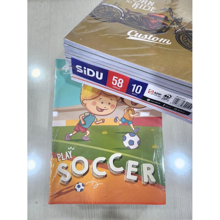 

ID BUKU TULIS SINAR DUNIA SIDU KIKY ISI 58 LEMBAR KWARTO BERGARIS