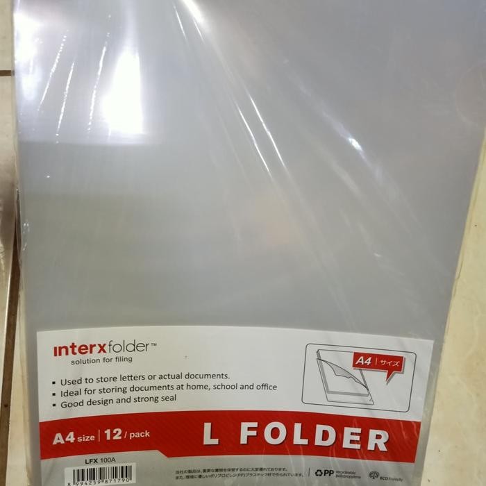 

ID INTER X MAP L A4 /CLEAR HOLDER A4 /MAP FOLDER / MAP BENING A4 TERMURAH