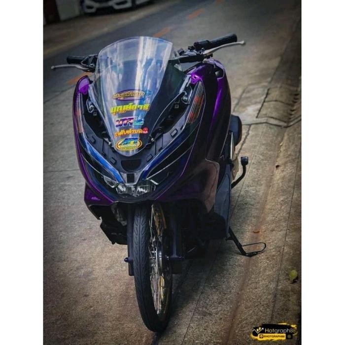 Visor PCX 150 Ceper Thailand + Pcx Thailand ceper - visor PCX 150 Modifikasi Motorcycle windshild