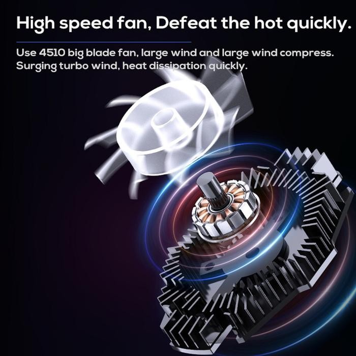 Funcooler C10 Fan Cooler Radiator Mobile Charge Phone Cooler Kipas Pendingin Hp Cooling Fan Gaming