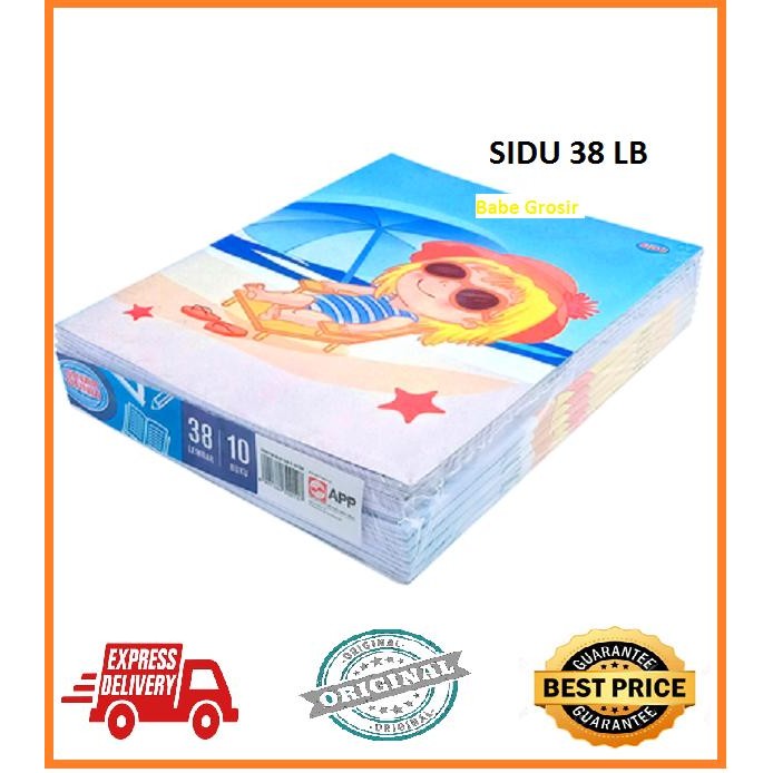 

ID MURAH BUKU TULIS SIDU 1 PACK ISI 10 BUKU (1 BUKU TULIS ISI 38 LB)