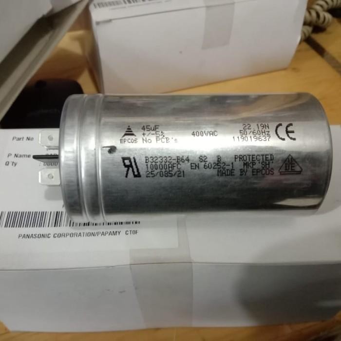 KAPASITOR AC PANASONIC 45 UF