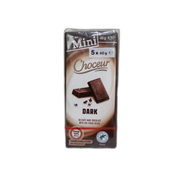 

Choceur Dark Mini 5X40 Gram / Cokelat