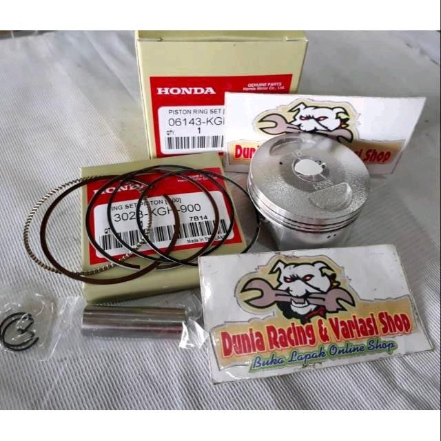 Piston Honda Sonic Ukuran 58Mm 58.25Mm 58.5Mm 58.75Mm 59Mm 59.25Mm 59.5Mm 59.75Mm 60Mm 60.25Mm