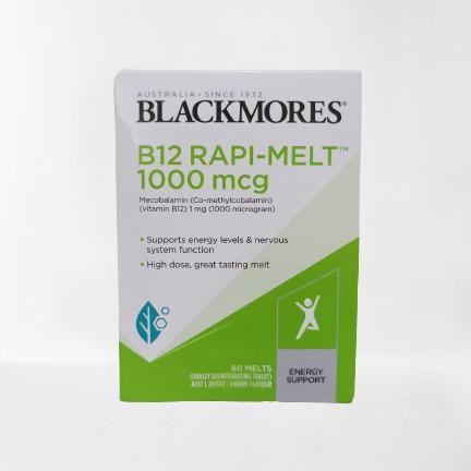 

Blackmores B12 Rapi Melt 1000 Mcg 60 Melts