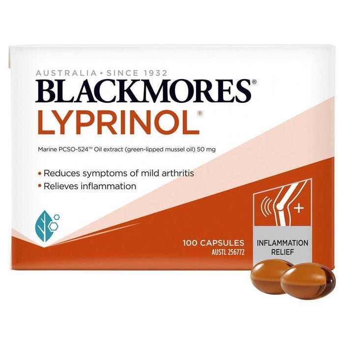 

Blackmores Lyprinol 100 Capsules