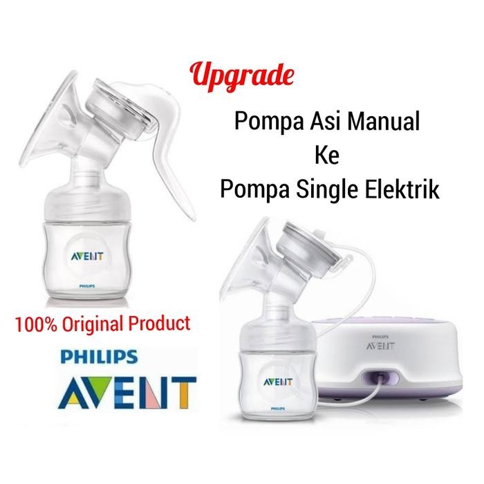 POMPA ASI AVENT ELEKTRIK POMPA AVENT MANUAL BREASTPUMP ELECTRIC